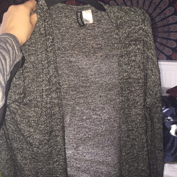 h&m divided cardigan